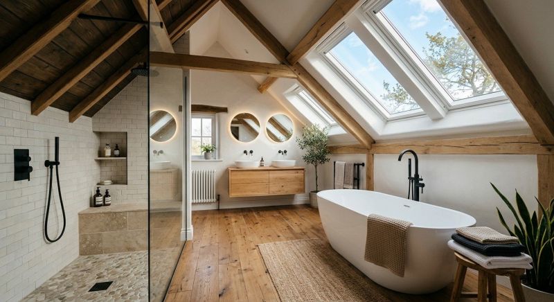 Attic Bathroom Remodeling in Dunnellon, FL